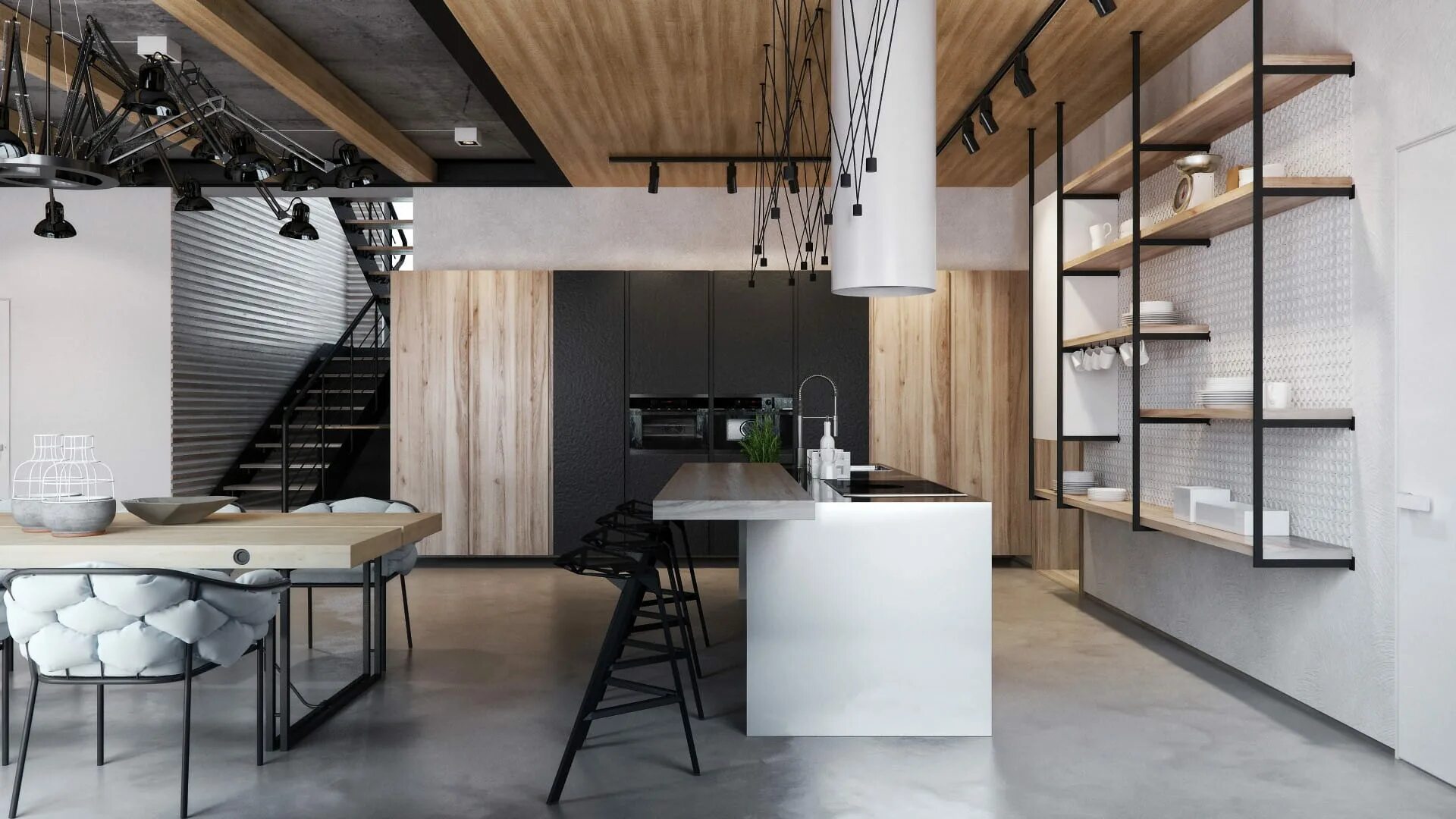 Design metal. Loft design мебель kuhnya. кухня в стиле лофт бетон. кухня лофт металл дерево. потолок лофт метал дерево.