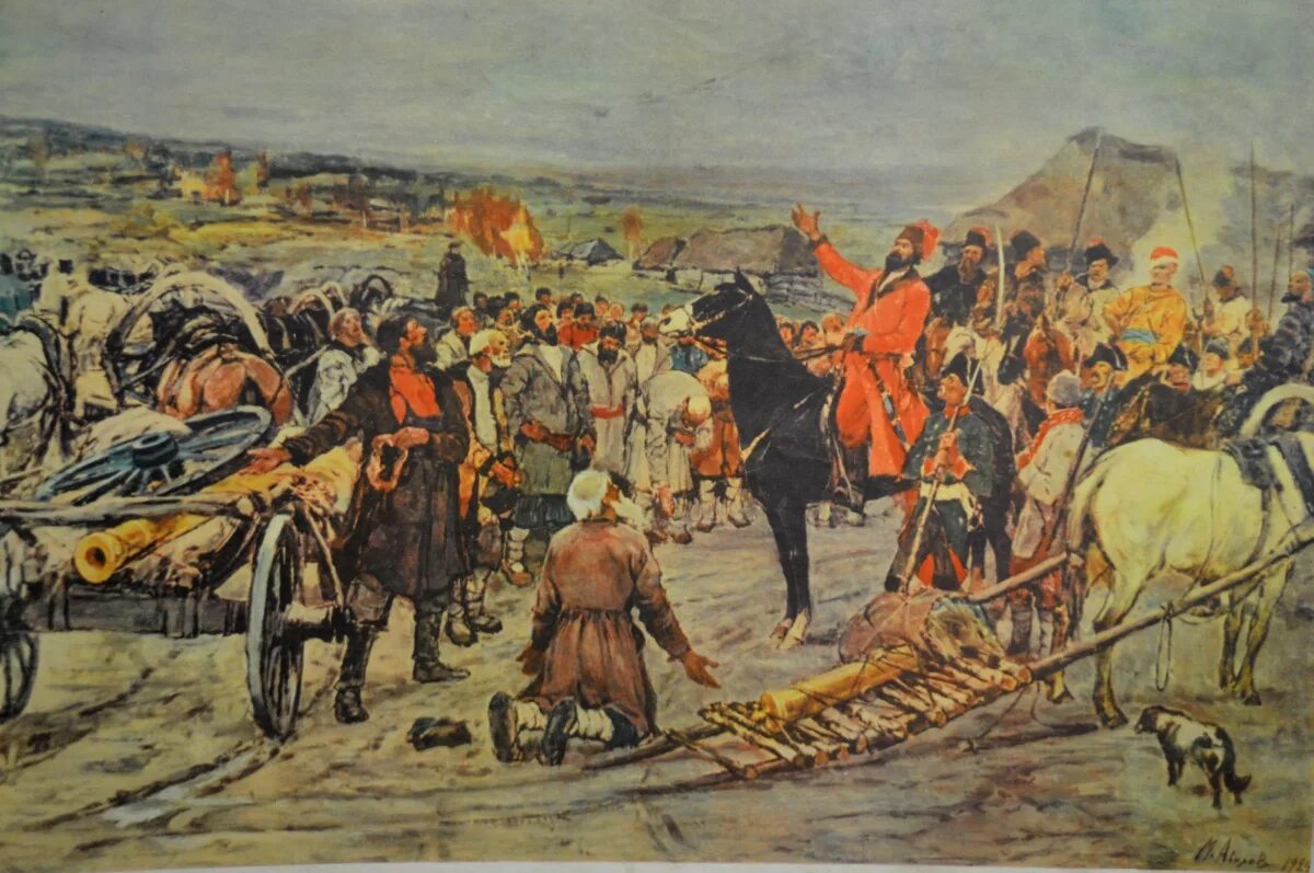 Какие казаки приняли участие в пугачевском. Восстание пугачёва. Крестьянское войско Емельяна Пугачева 1773.