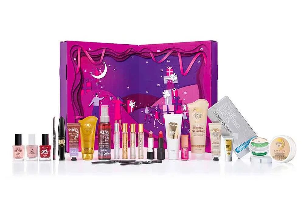 Адвент календарь avon. Адвент avon. адвент календарь эйвон 2025. эйвон адвент календарь с косметикой.