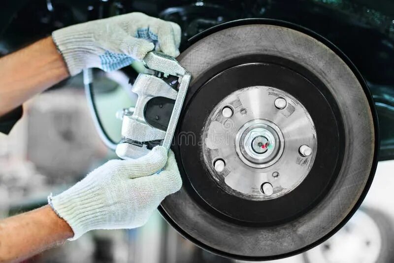Brake in the car