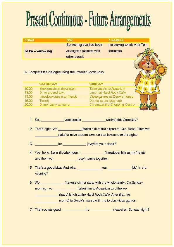 Present continuous for arrangements. Future continuous упражнения. present continuous for future. present continuous future continuous упражнения. future continuous в английском языке worksheets.