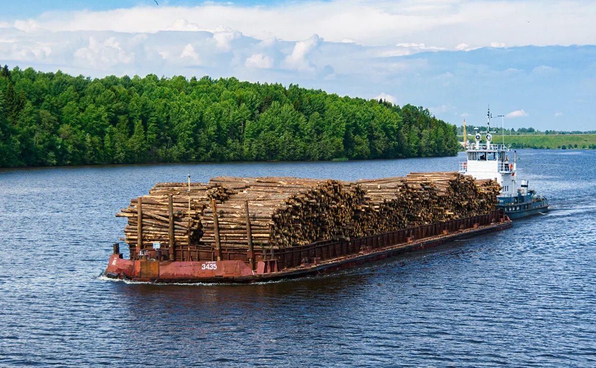 Крупнейший порт по экспорту древесины. Баржа Яр Сале. Баржа 1000т. Водный транспорт леса. Лесопромышленные суда.
