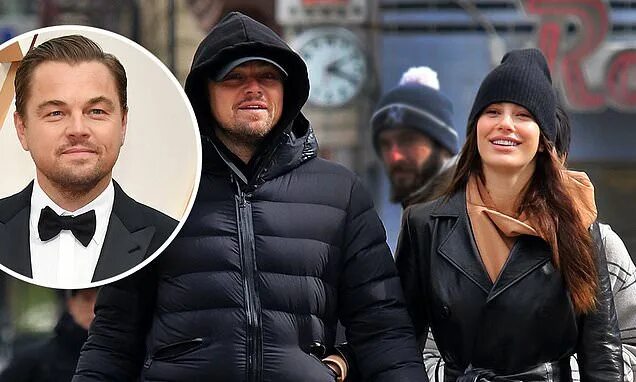 Leonardo DiCaprio and model Ela Kawalec enjoy lunch and bike ride Leonardo dicap