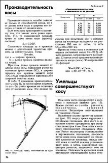 Регулировка косы