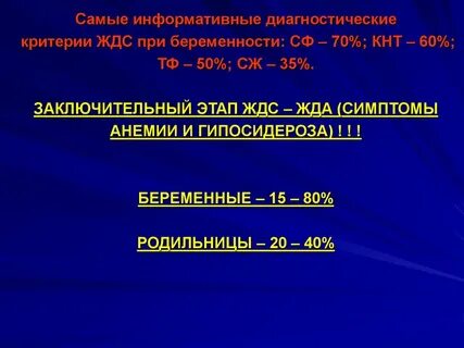 Коэффициент насыщения трансферрина