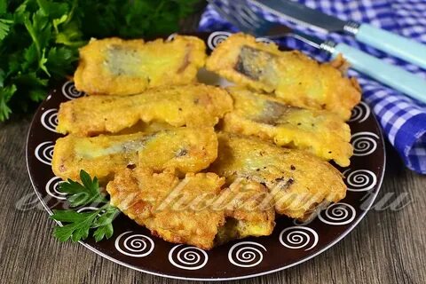 Простой кляр для горбуши