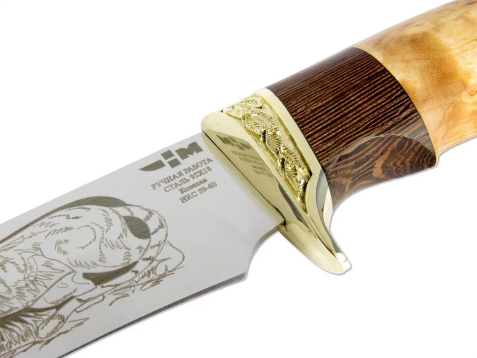 Купить охотничий сталь. Охотничий нож сталь 95х18. Нож Златоуст 95х18 охотничий. Ножевая сталь 95х18 кованая. Нож охотничий Газель (3435)к 95х18 кованый.