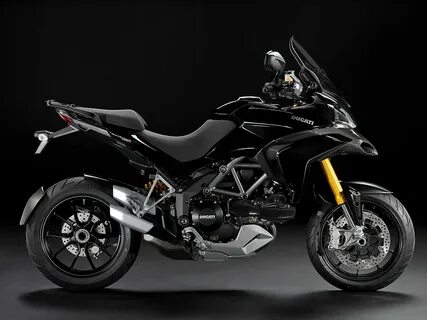 Black motorcycle