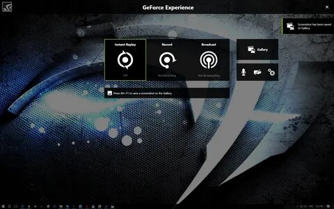Не работает оверлей geforce