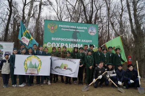 Акция сохраним лес