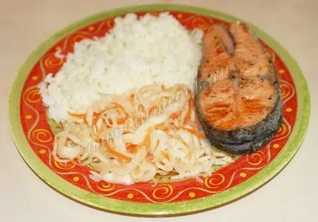 Рецепт форели с рисом