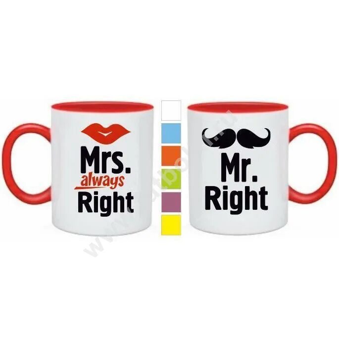 I always right. Парные кружки mr right mrs always right. парные кружки для родителей. парные кружки ? !. парные кружки для влюбленных.