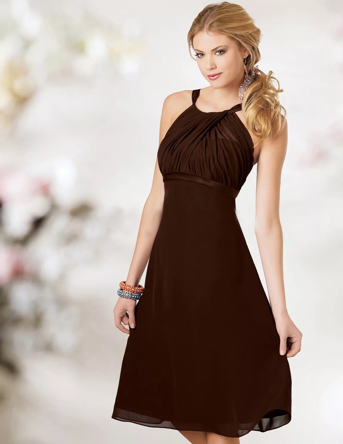Brown dress