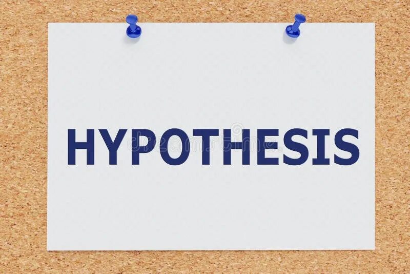 Hypothesis. Гипотеза стоковые фото. Гипотеза рисунок. Надпись гипотеза без фона.