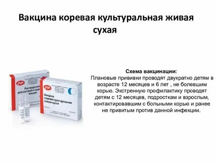 Коревая вакцина