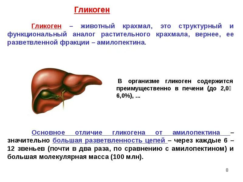 Содержится в печени человека. Гликоген. гликоген это в биологии. печень запасает гликоген. недостаток гликогена в печени.