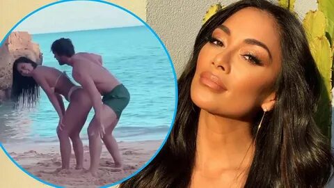 Bikini Clad Nicole Scherzinger Lets Hunky BF Thom Evans Grind Up On Her Ami...