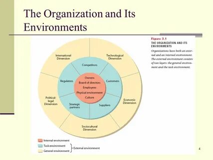 The environment organization is