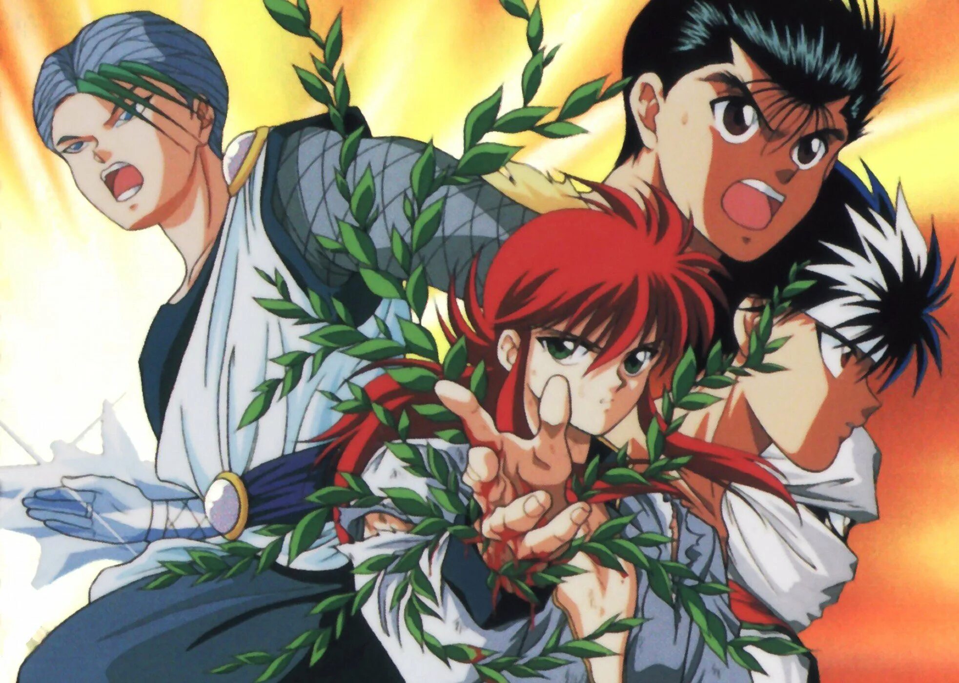 Yu yu flowers. Yu Yu Hakusho. Yuu Yuu Hakusho. Kurama Yuu☆Yuu☆Hakusho.