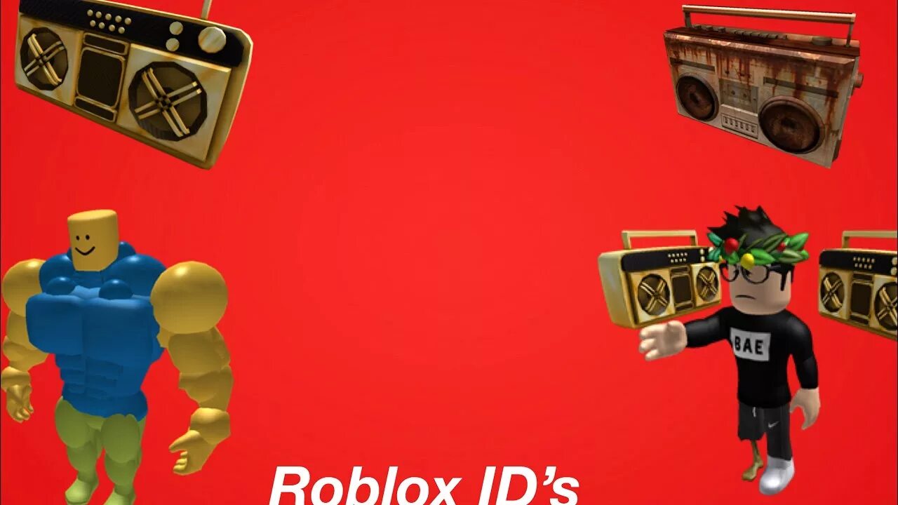 Roblox boombox id