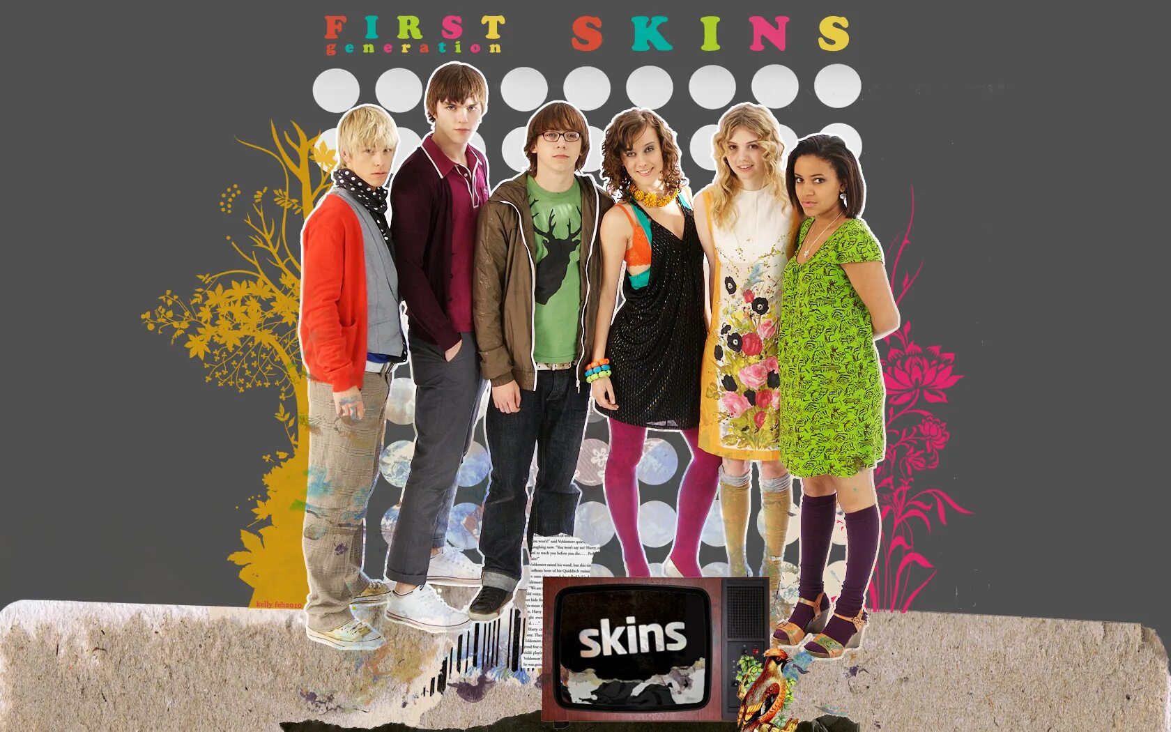 Скинс плакат. Skins tverpub space