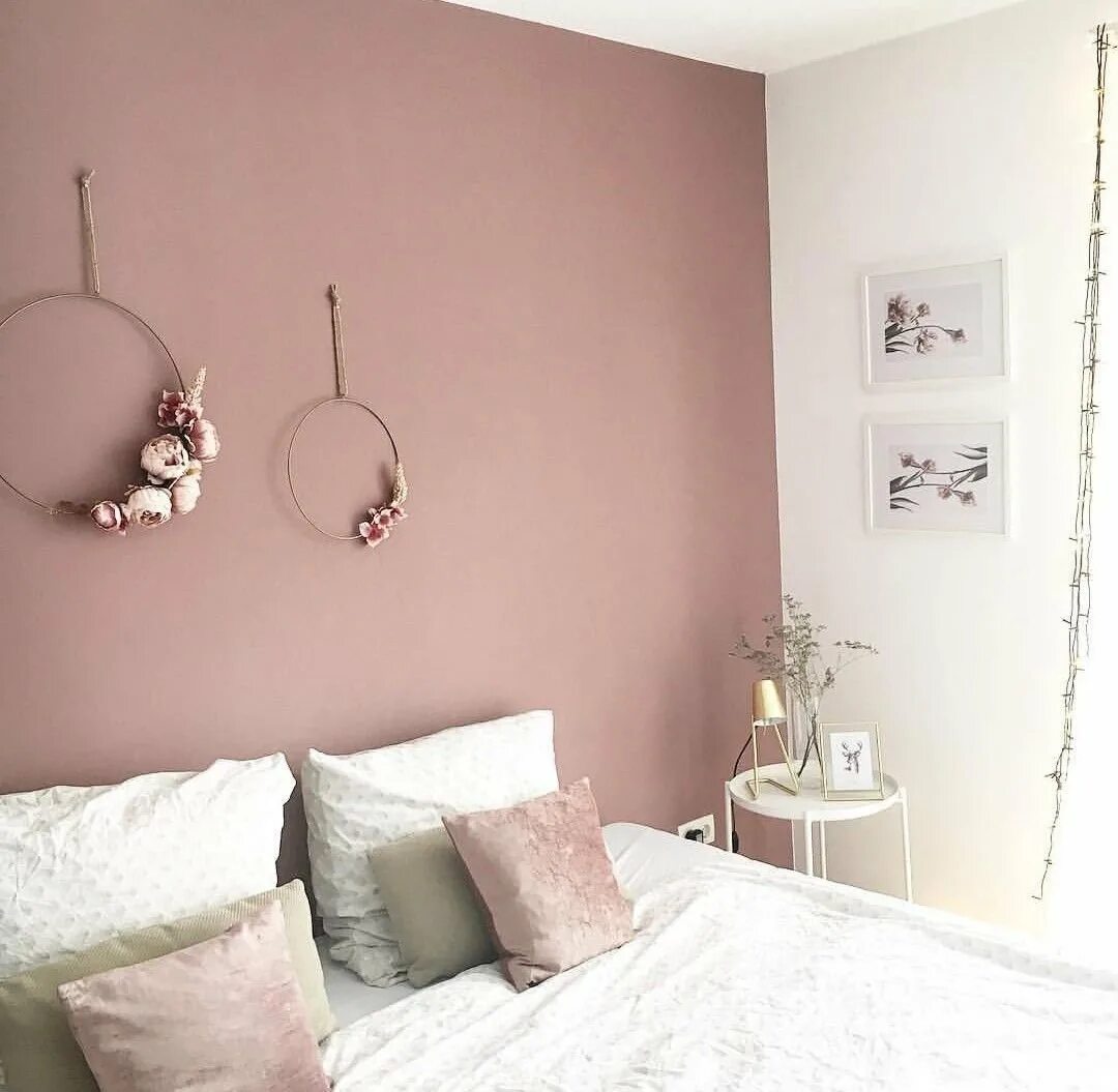 Перекрашу квартиру в розовый. Пастельные цвета стен. Пудровый цвет стен. Пепельно-розовый цвет в интерьере.
