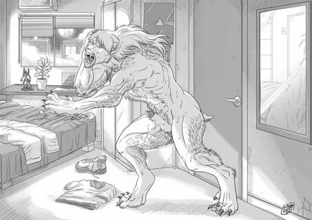 Female werewolf transformation porn.