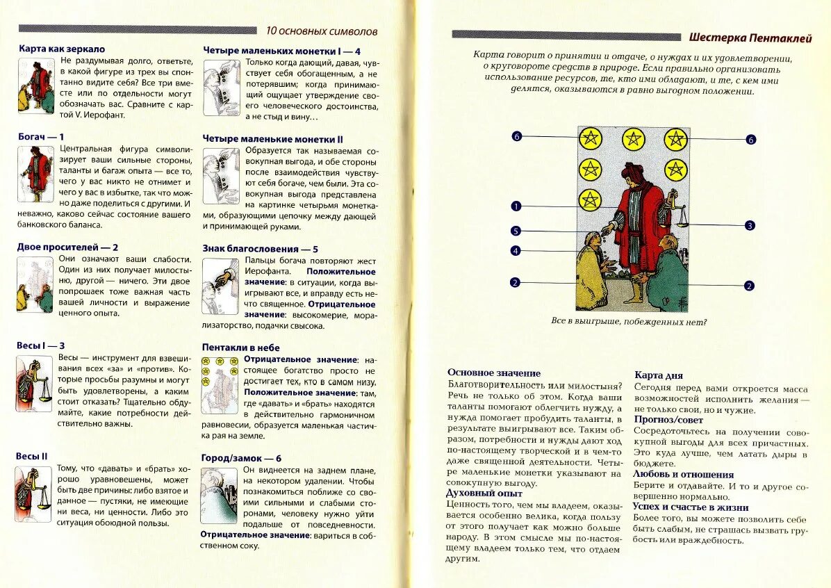 Значение символов в картах Таро. Символы на картах Таро и их значение.