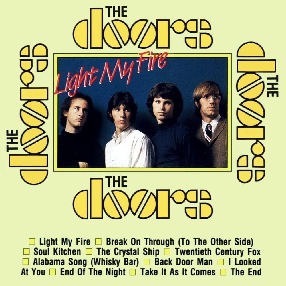 The doors(ex/ex+). My fire the doors. The doors break on through. My fire the doors. Манзарек.