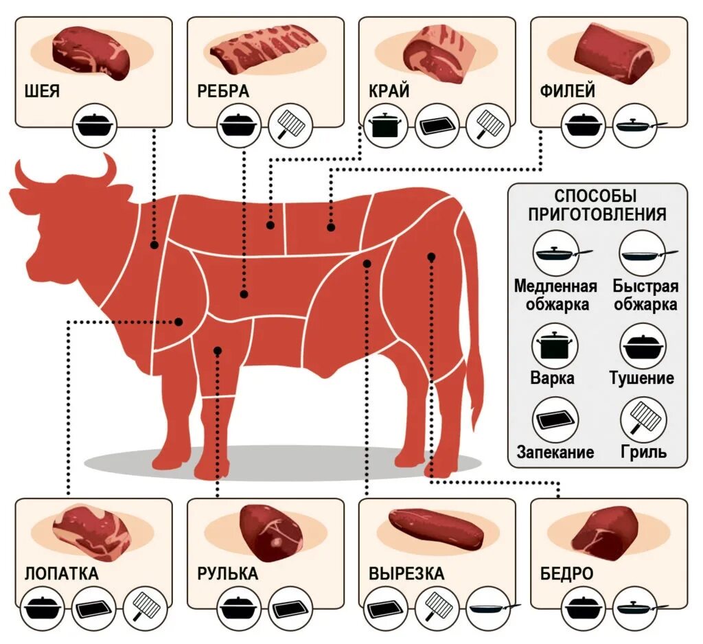 Схема разруба туши коровы. Разделка говядины. Части говядины для стейка. Говядина схема.
