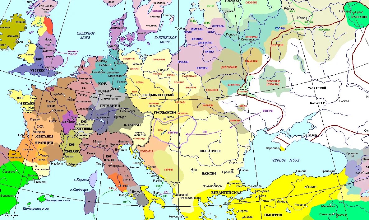 Карта Восточной Европы в 9 веке. Политическая карта Европы в 9-11 веке. Карта Европы 9 век. Политическая карта Восточной Европы 10 века. Государства европы в 9 11 веках