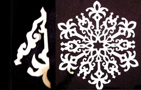 Снежинки ажурные из бумаги шаблоны для вырезания