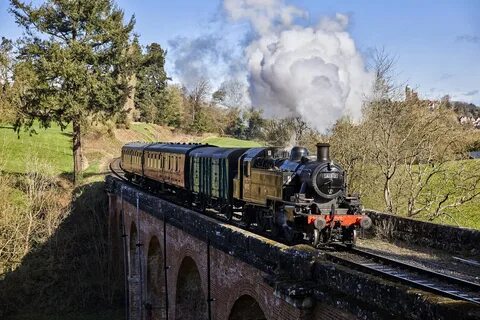 Железная дорога паровоз