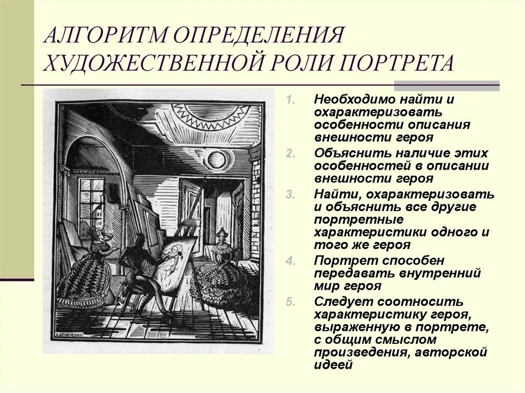 Портрет в художественном произведении. Описание в художественном произведении. Художественное произведение примеры. Роль портрета в литературе.