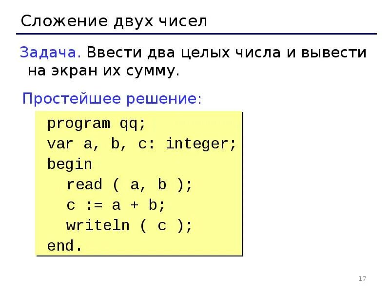 Как ввести число в паскале