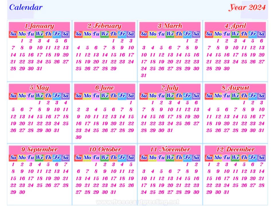 Ежедневные праздники 2024. Календарь календарь 2024. Календарик на 2024 год по месяцам. Калиндай на 2024. Календарная сетка 2024.