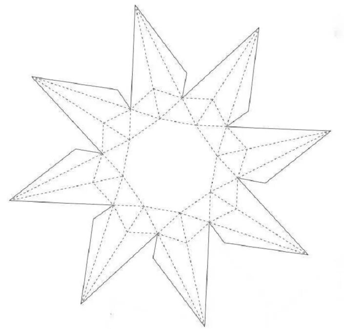 Шаблон звезды своими руками