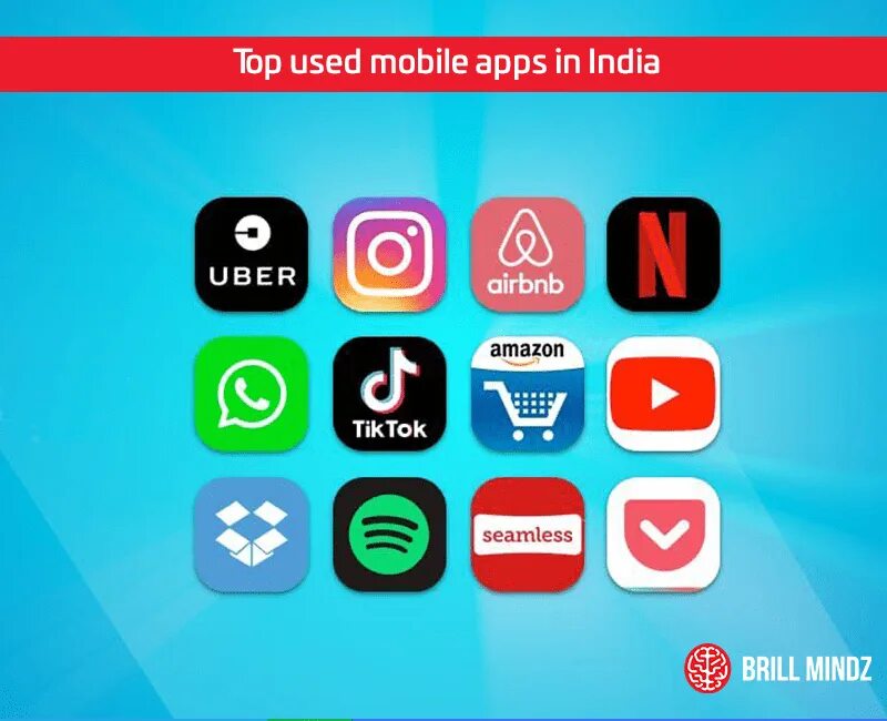 Too many apps. Popular apps. the most popular apps. top 100 apps. top 10 mobile apps.