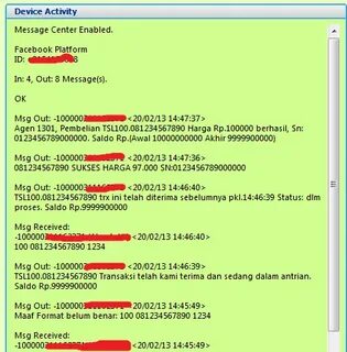 Device activity