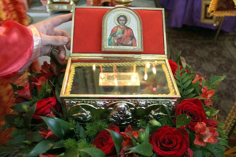 мощи святого пантелеймона