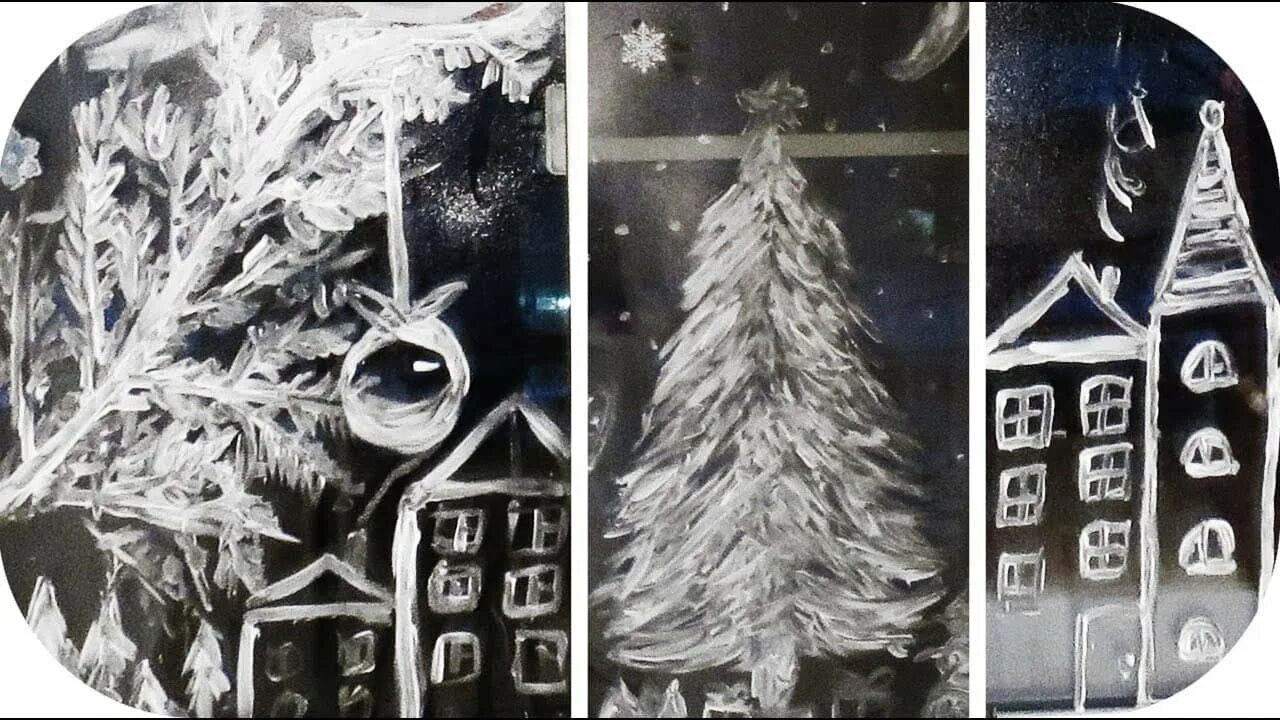 Как сделать рисунок на окне зубной пастой. Новогодние рисунки на окне зубной пастой. рисование зубной пастой на окнах. узоры на стекле зубной пастой. рисунки на стекле к новому году зубной пастой.