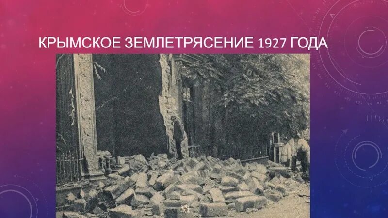 Во время землетрясения в 1927 году. Землетрясение в Крыму в 1927. Ялтинское землетрясение 1927 года. Землетрясение Ялта землетрясение 1927. Землетрясение в Ялте 1927.