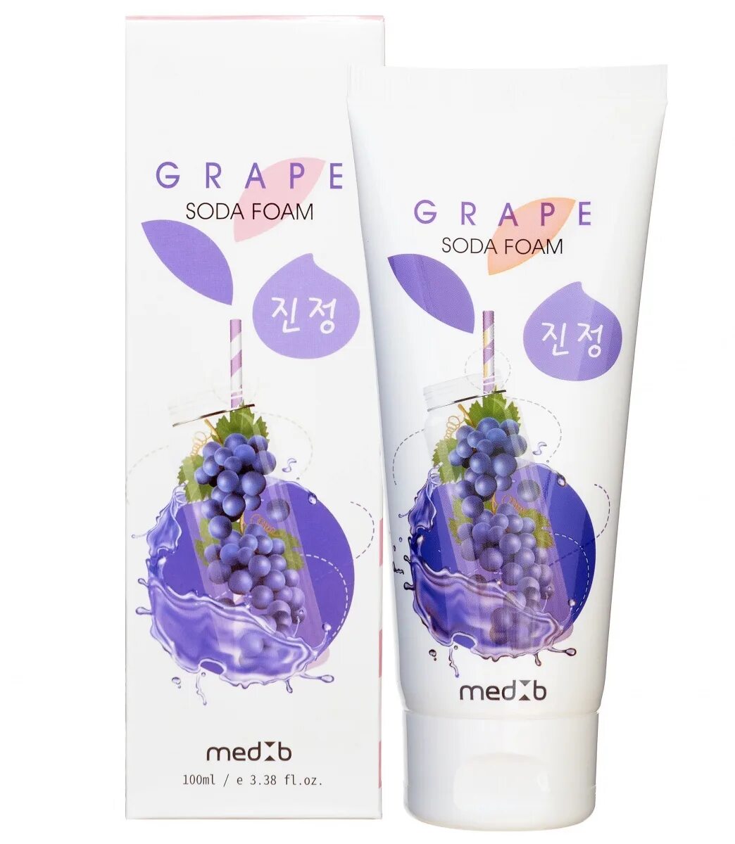 Soda foam. Medb grape soda foam пенка для умывания с экстрактом винограда и содой 100мл. med b пенка для умывания. пенка для умывания с содой med b экстрактом винограда medb. soda виноград пенка для умывания.