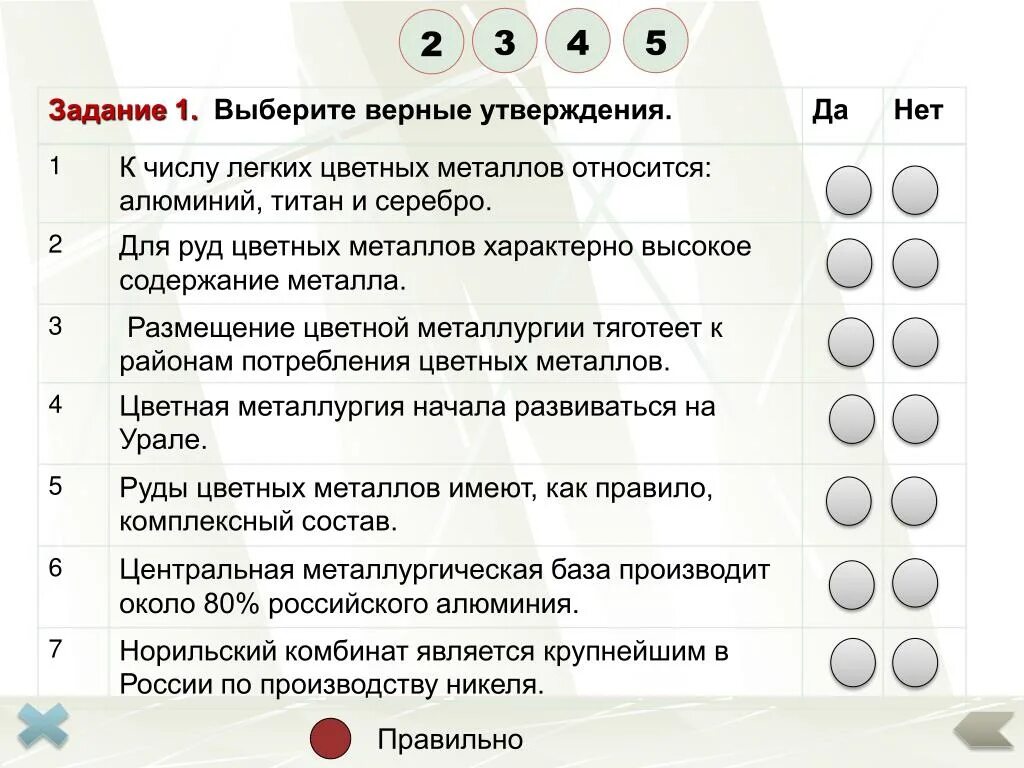 Выберите правильное утверждение для c. Выберите верное утверждение. Выберете верное утверждение. К числу легких цветных металлов относится алюминий Титан и серебро. Выбери верные утверждения х.