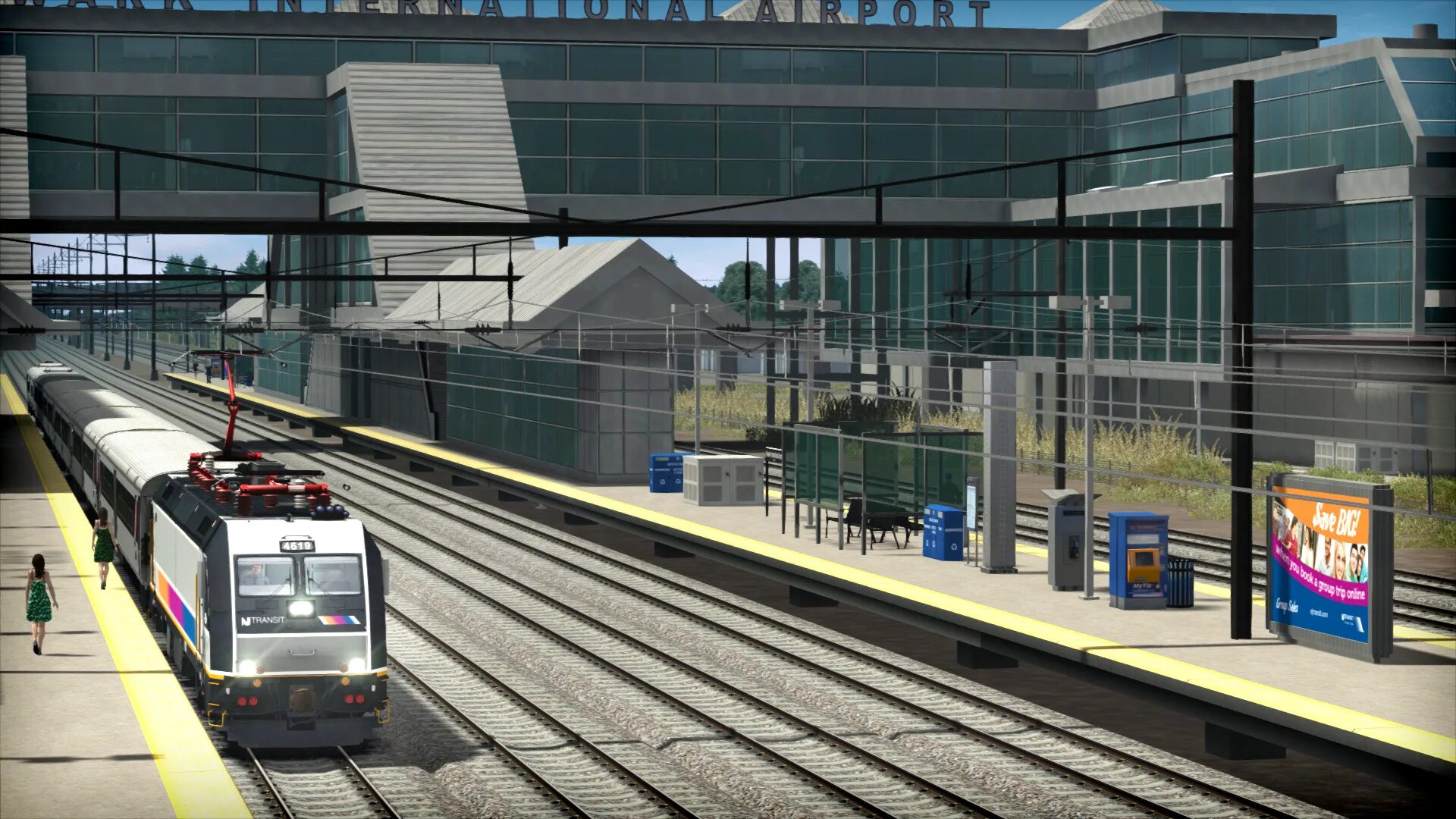 NJ Transit alp46. Train Simulator 2021 (PC) PC. Alp46 Loco. Игры про РЖД на ПК.