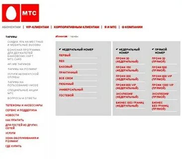 Мтс городской телефон