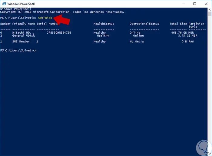 Powershell диски. Powershell диски