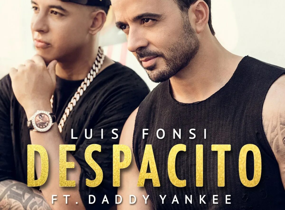 Despacito daddy yankee ft luis. Луис Фонси Daddy Yankee. Луис Фонси, Дэдди Янки — Despacito. Despacito Луиса Фонси.. Обложка деспосито Луис Фонси.