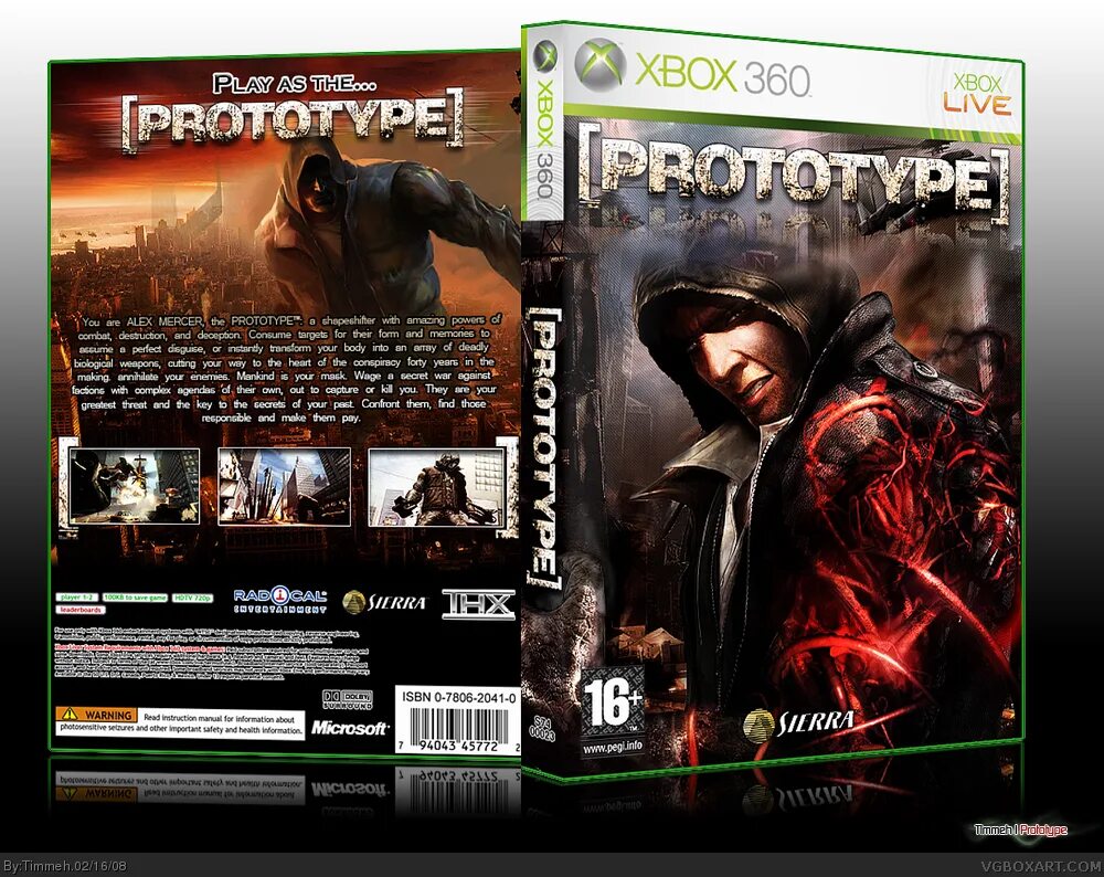 Prototype Xbox 360 диск. Прототип 1 диск Xbox 360. Прототип 1 обложка Xbox 360. Prototype обложка 360.