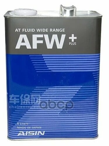 ATF 6004 4л Айсин. Масло трансмиссионное ATF wide range AFW+ 4л. AISIN AFW+ 4л. AISIN 6004 AFW+. Atf afw